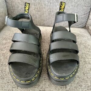Dr. Martens Blaire Hydro Leather Strap Sandals